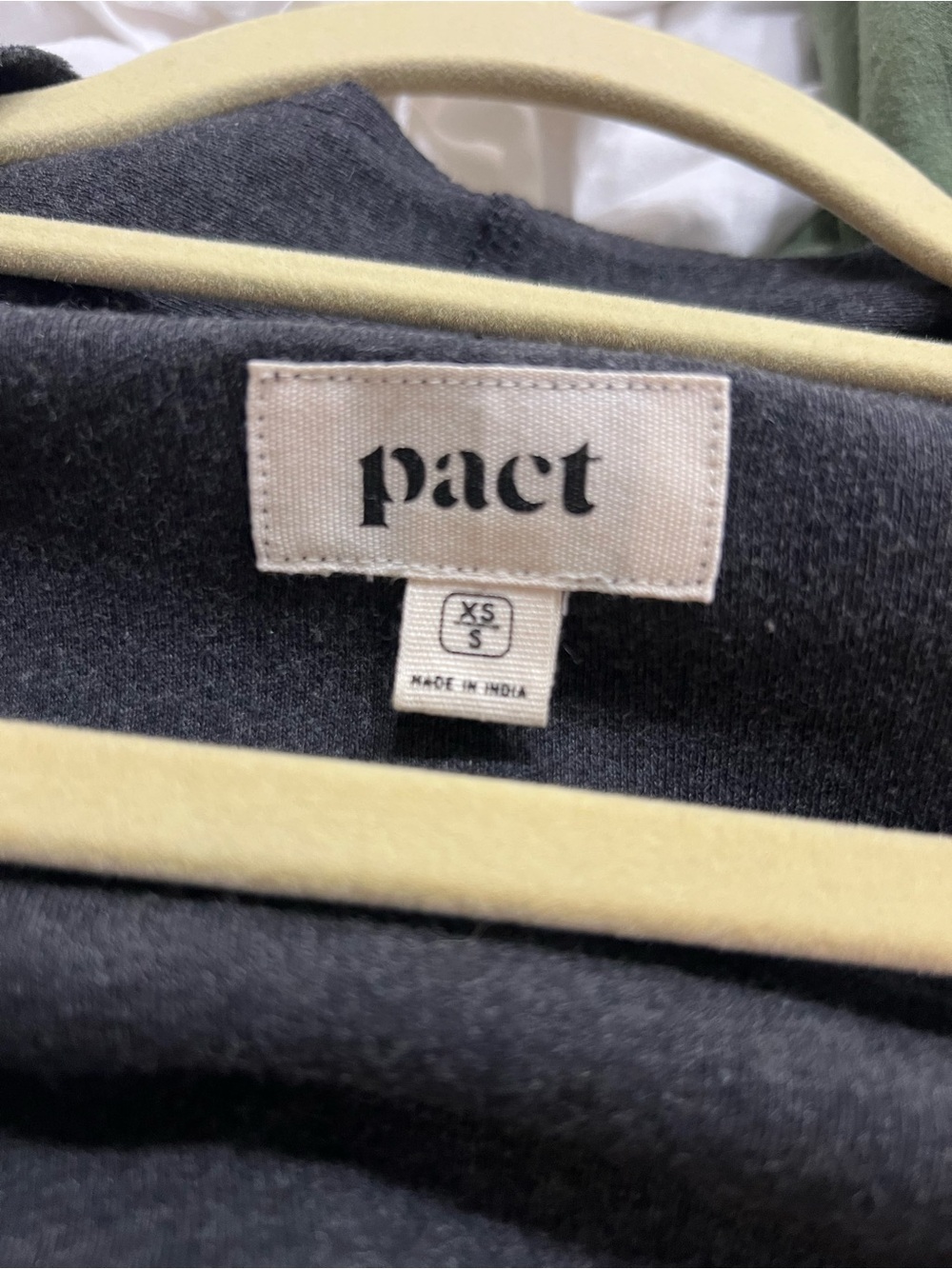 ‼️NWOT: Pact Organic Grey Cardigan Sweater - XS/S - Picture 4 of 5